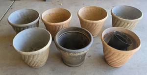 lot 350 image: (7) Planters