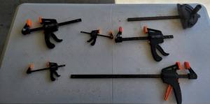 lot 362 image: Quick release speed clamps