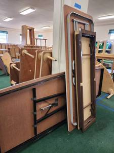 lot 13511 image: Lot of 3 Folding Tables