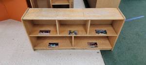 lot 13654 image: (6) Kaplan Child Care Storage Cubbies