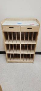 lot 13668 image: Kaplan Vertical Rolling Storage Cabinet