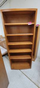 lot 13677 image: Wooden Bookshelf