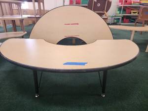lot 13527 image: Lakeshore Childrens Table W Adjustable Legs
