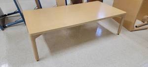 lot 13699 image: Childrens Wooden Table With Adjustable Removable Legs