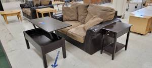 lot 13732 image: Couch, Coffee Table And End Table
