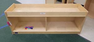 lot 13735 image: Lot of 2 Steffy Wood Bookshelves