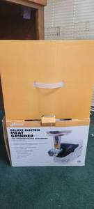 lot 13751 image: Weston Deluxe Electric Meat Grinder