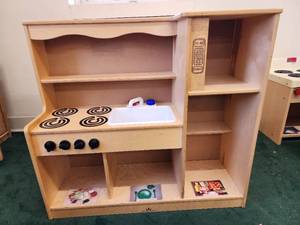 lot 13576 image: Whitney Brothers Kitchenet Play Set