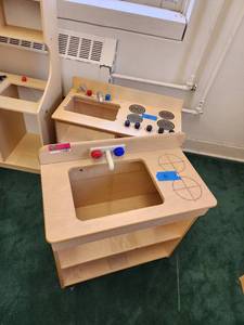 lot 13581 image: Lot of 2 Jonti Craft Kitchenet Play Sets