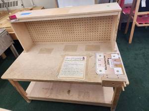 lot 13592 image: Wooden Work Station