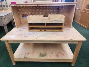 lot 13593 image: Wooden Work Station