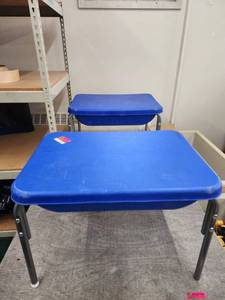 lot 13597 image: Lot Of 2 Plasgad Sand Tables
