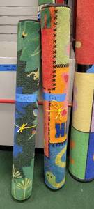 lot 13607 image: Lot of 2 Childrens Area Rugs