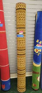 lot 13622 image: 9ft Brown Area Rug