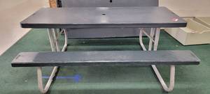 lot 13628 image: Lot of 3 Lifetime Foldable Picnic Tables