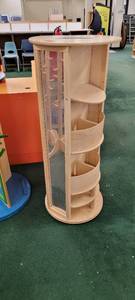 lot 13931 image: Rotating Childrens Toy Rack