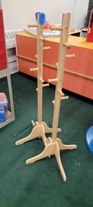lot 13932 image: (2) 4ft Coat Racks