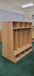 lot 13945 image: Lot of 2 Community 4-Section Cubby Unit