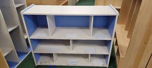 lot 13960 image: Heavy Built Storage Shelf