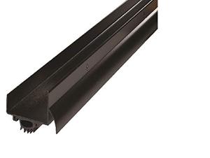 lot 3667 image: M-D Building Products 69554 1-34-Inch by 36-Inch DB003 U-Shaped Door Bottom with Drip Cap, Bronze