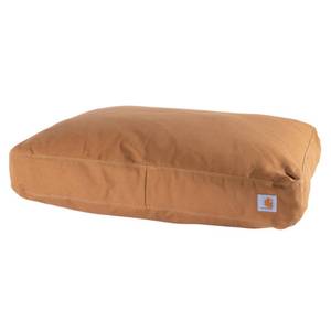 lot 3668 image: Carhartt Firm Duck Dog Bed, Durable Canvas Pet Bed with Water-Repellent Shell, Carhartt Brown, Small (B089KSRDTT)