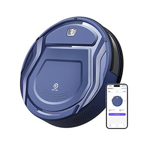 lot 4459 image: OKP Life K2 Robot Vacuum Cleaner 1800 mAh, Blue