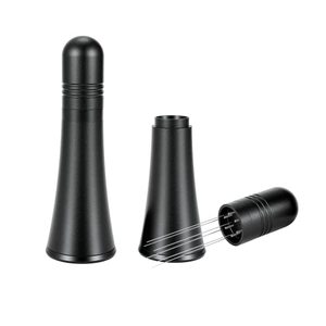 lot 4471 image: IKAPE WDT Tools, Espresso Stirrer Distribution Tool for Barista, 0.25MM 6 Needles Espresso Coffee Stirrer with Stand and Extra 6 Needles (Black)