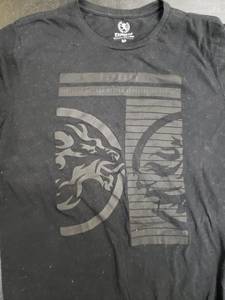 lot 4516 image: Express Black Lion T Shirt Small