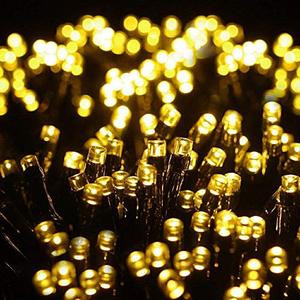 lot 4521 image: Quntis 82ft 1000 LEDs Ramadan Decor LED String Lights - Outdoor Waterproof Christmas LED Tree Cluster Lights 8 Modes Plug in Holiday Twinkle Fairy Lights for Easter Day Wedding Party Decor, Warm White