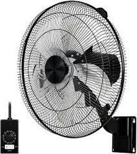 lot 3675 image: Deluxe 18in Wall Mounted Fan