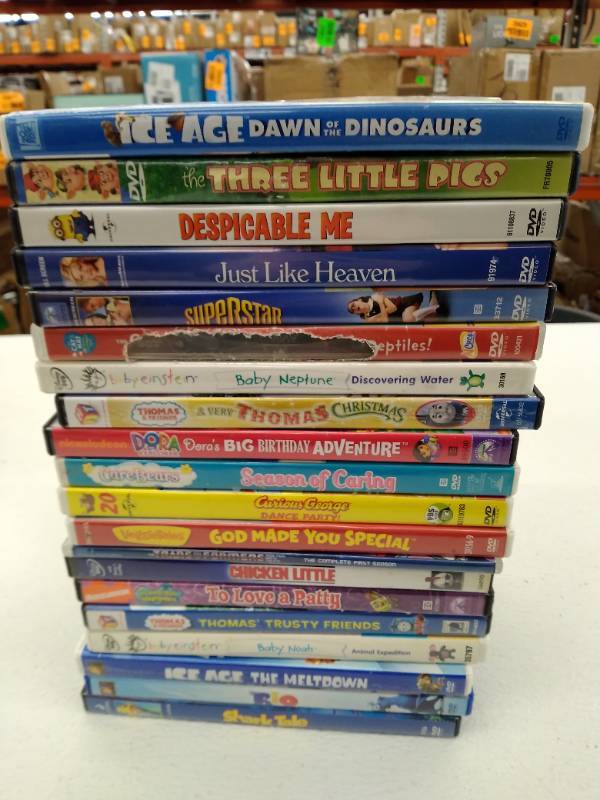 Miscellaneous Assortment of USED Dvd's. Cartoons | Oz Deals! Xbox