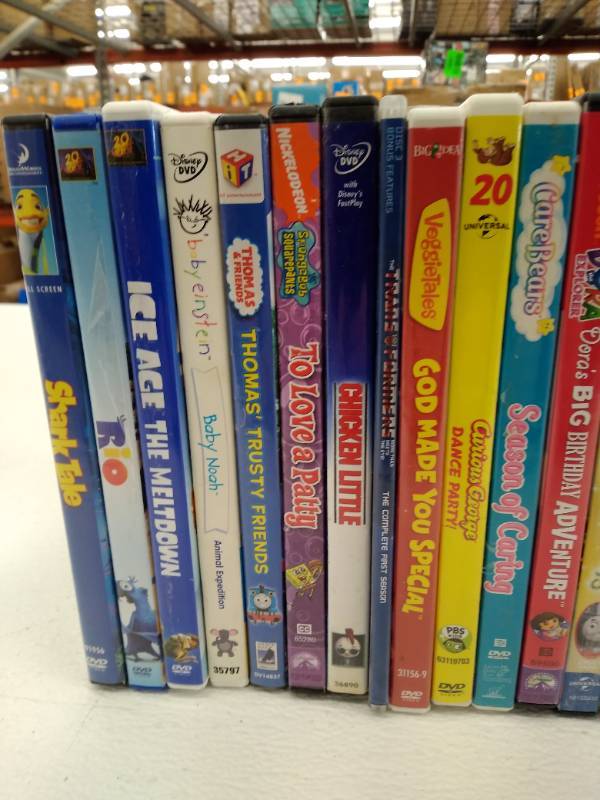Miscellaneous Assortment of USED Dvd's. Cartoons | Oz Deals! Xbox