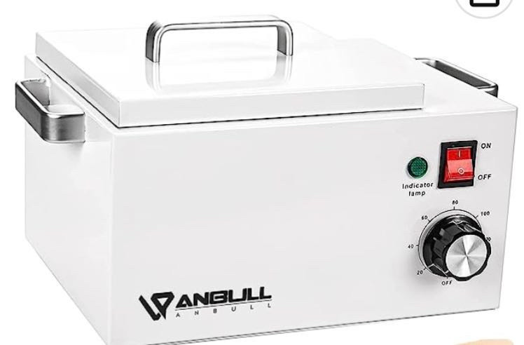 lot 54525 image: Professional 5.5lb Single Wax Warmer, Electric Lagre Wax Heater Pot for Hair Removal with 20-120�� Temperature Control, Paraffin Hot Facial Skin SPA Equipment (Retail $89.99)