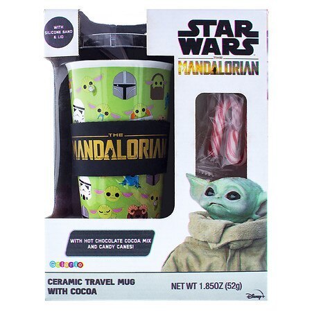 lot 54537 image: Galerie Star Wars Mandalorian Collectable Travel Mug Gift Hot Cocoa - 4 pack