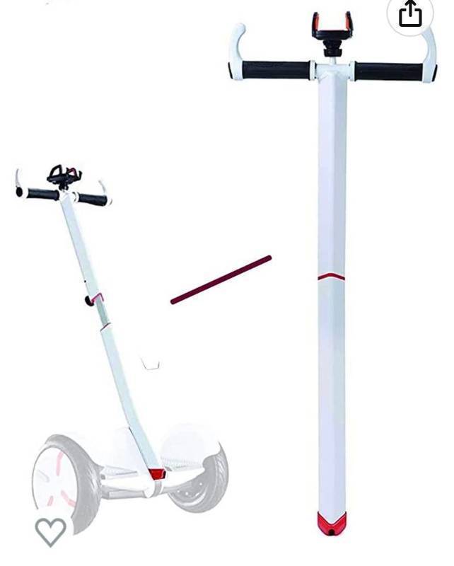 lot 53264 image: GLDYTIMES Hoverboard Handlebar Suitable for Segway Ninebot miniPRO miniLITE S Self Balance Hoverboard Adjustable Handle Stand Release Knee Pressure (Handlebar Only) (Retail $ 89.59)