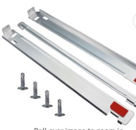 lot 54294 image: KSTK1 27-inch Laundry Stacking Kit for LG Washer & Dryer - Solid Metal with Chrome Coated