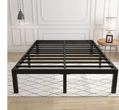 lot 53726 image: Zinus bed black metal frame, includes hardware Easy to assemble
