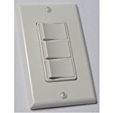 lot 5085 image: 2 Panasonic FV-WCSW41-W WhisperControl Four-Function OnOff Switch, White