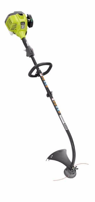lot 5102 image: 25.4 cc 2-Cycle Full Crank Curved Shaft Gas String Trimmer