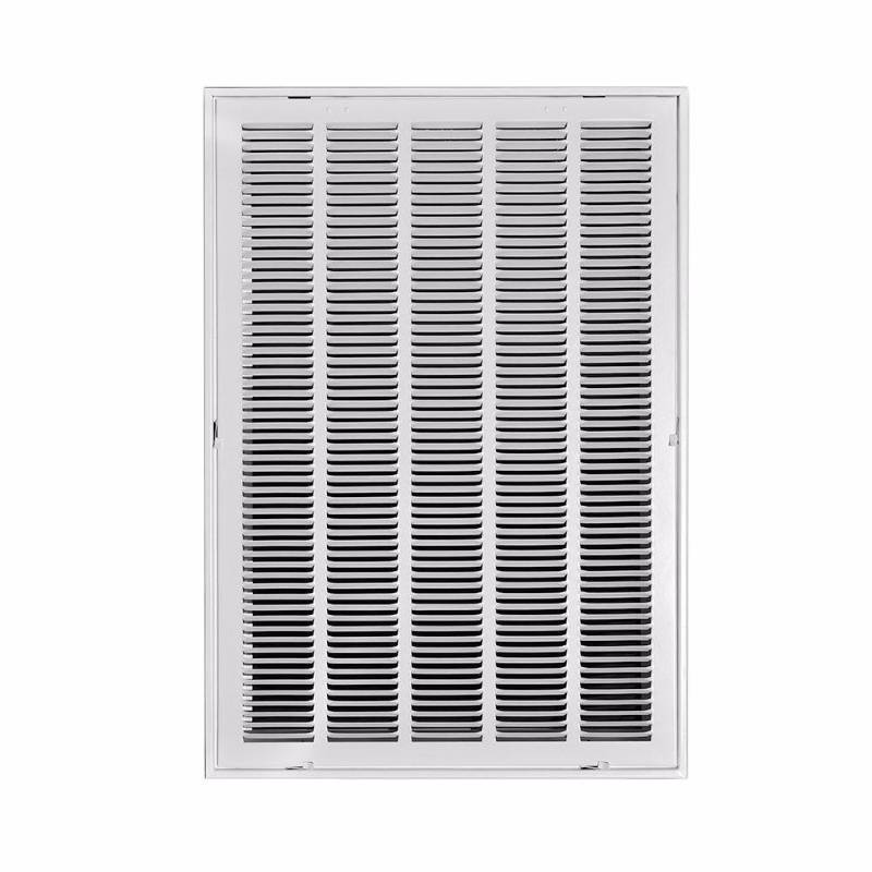 lot 5167 image: TruAire Air Registers 20 in. x 30 in. White Return Air Filter Grille Whites H190 20X30