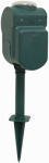 lot 5195 image: GE 24-Hour OnOff Outdoor Mechanical Timer with Yardstake