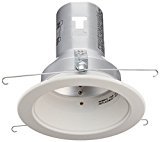 lot 6850 image: (3) Halo 5001P, 5 Trim Baffle White Trim with White Baffle