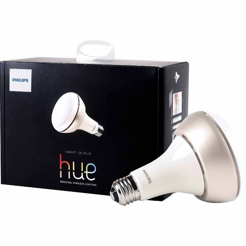 lot 6890 image: Philips 432286 Hue Personal Wireless Lighting, BR30 Single Bulb