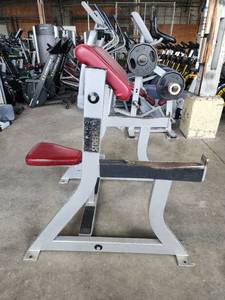 lot 3535 image: Hammer Strength Model B00 Seated Arm Curl