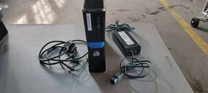 lot 3616 image: Xbox Slim Gaming Console W Cables