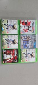 lot 3627 image: (6) Xbox 1 Video Games