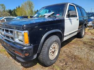 lot 2578 image: 1993 Chevy Blazer, Black and White