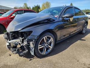 lot 2610 image: 2014 Audi A6, Black