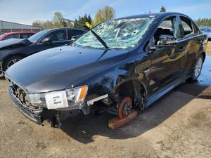 lot 2611 image: 2015 Mitsubishi Lancer, Black