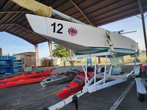 lot 2633 image: LoneStar 22ft Sailboat